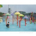 Colorful Water Mushroom Group for Water Park Kids Play Pool